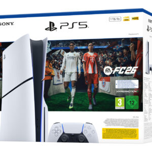 Sony PS5 Slim 1TB Standard con EA Sports FC 26 Nero/Bianco 5 3 48