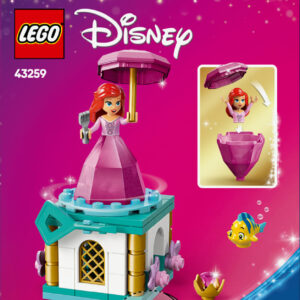 Lego Ariel Ballerina Set da Costruzione Disney Princess 43259 5 3 77