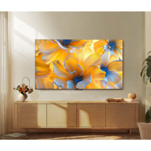 Tcl Smart TV 55 Pollici QD-MiniLED 4K 55C69K Google TV Metallico 144Hz 6 5 73