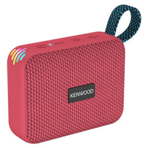 Kenwood AS-60BT Speaker Bluetooth Portatile 5W Impermeabile IPX7 Rosso 7 6 66