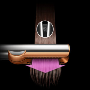 Dyson Airstrait Piastra per capelli a vapore Rosa oro rosa 1600 W Display Lcd 9 7 30