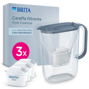 Caraffa Filtrante Brita Style Essential Stone Blue 2.4L