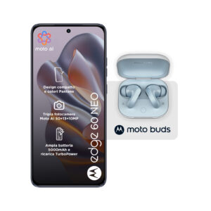 Motorola Edge 60 Neo 8/256 Grisaille con Moto Buds 8 6 7