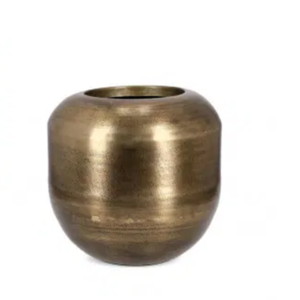 Vaso Bizzotto Nadu Alluminio Dorato