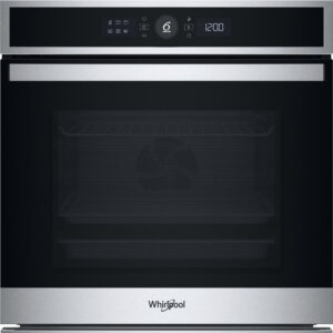 Whirlpool WOI4IS8PM0SXA Forno Elettrico da Incasso 73L Multifunzione Pirolitico Inox A+