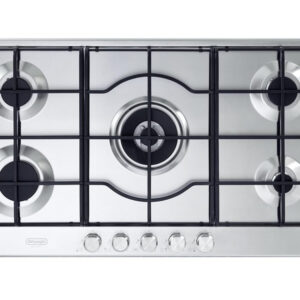 De'Longhi SLF590LX Piano Cottura a Gas Inox 90 cm 5 Fuochi