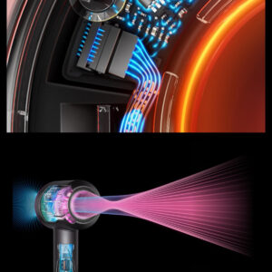 Dyson Supersonic Nural Asciugacapelli Amber Silk Lisci e Mossi 6 4 9