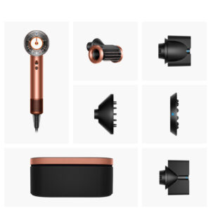 Dyson Supersonic Nural Asciugacapelli Amber Silk Lisci e Mossi 7 5 9