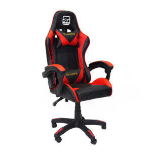 Sedia da Gaming Xtreme 90563R Imbottita Regolabile Ecopelle Nero Rosso