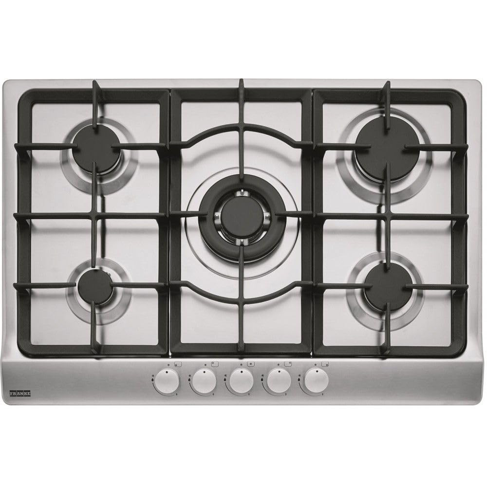 Franke FHSL 755 4 GAV TC XS C Piano Cottura Gas 5 Fuochi 75 cm Da Incasso Inox 1 0 123