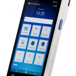 SmartPos Mini Nexi NEIN750 Lettore Card Nero Grigio Wi-Fi+4G