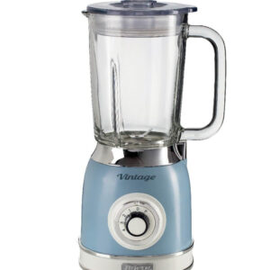 Ariete 583 Frullatore Vintage 1000W 1.5L Tazza Vetro 4 Velocità Celeste