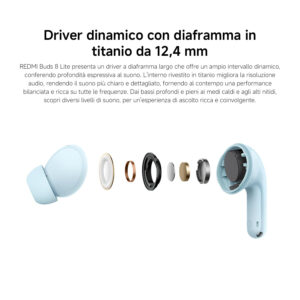Xiaomi Redmi Buds 8 Lite Auricolari True Wireless Nero 6 4 50