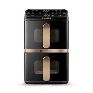 Philips NA462/70 Friggitrice ad Aria Serie 4000 Doppio Cestello 10L