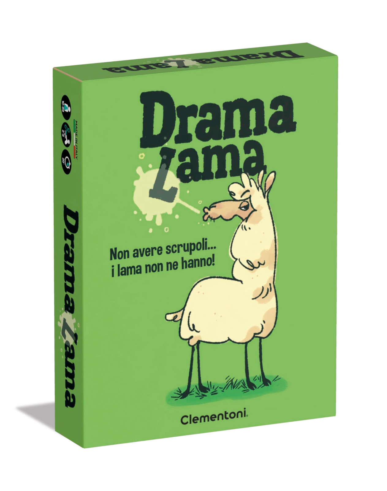 Clementoni Drama Lama Gioco di Carte Party Game 2-6 Giocatori 10-99 Anni Made in Italy 16815 1 0 135