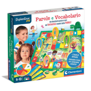 Gioco da Tavolo Educativo Parole e Vocabolario Clementoni Sapientino Più 16595 6+ Anni 2-4 Giocatori Made in Italy
