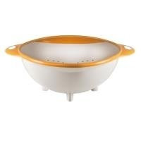 Scolapasta Abert Color Style Tortora 29 cm Plastica