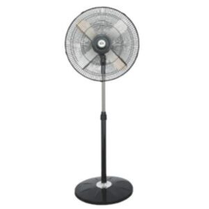 Dcg eltronic VE1655B Ventilatore a Colonna 4 Pale 3 Velocità 50cm 60W Oscillante Altezza Regolabile