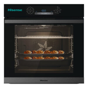 Hisense BSA65226AB Forno Elettrico da Incasso 77L Multifunzione Vapore ExtraSteam 3500W Nero Classe A