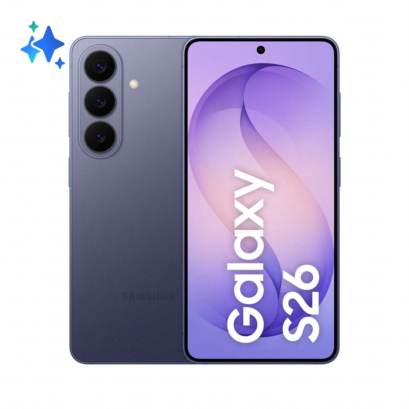 Samsung Galaxy S26 Smartphone 5G 256GB 12GB RAM Tripla Camera 50MP 4300mAh Android 16 Cobalt Violet 1 0 25