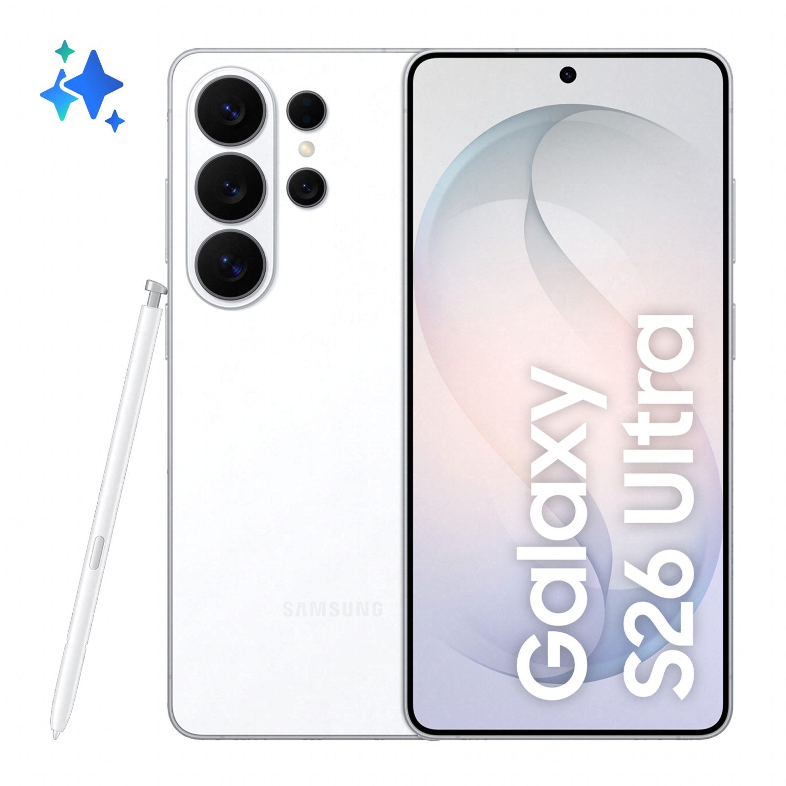 Samsung Galaxy S26 Ultra Smartphone 256GB 12GB RAM 6.9" Dynamic AMOLED 2X 200MP Snapdragon 8 Elite Gen 5 5000 mAh 5G Bianco 1 0 8