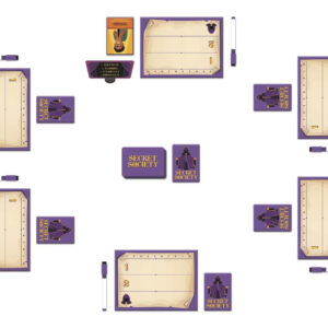 Clementoni Secret Society Gioco da Tavolo Party Game Parole Segrete Ruoli Nascosti 2-6 Giocatori 10+ Anni 16697 4 2 116