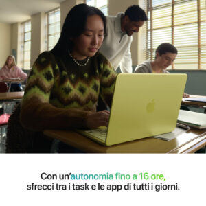 Apple MacBook Neo 13" chip A18 Pro 256GB SSD display Liquid Retina 1080p Giallo agrume 4 2 72