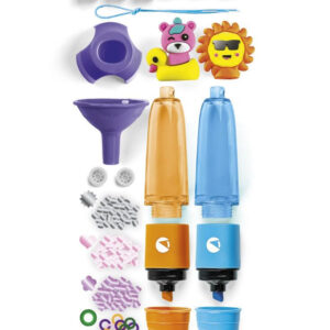 Clementoni Idea Create Your Highlighters Crazy Summer Kit Creativo Evidenziatori Personalizzabili 3 Pezzi 6+ Anni 18130 5 3 127