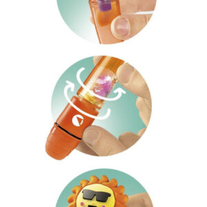 Clementoni Idea Create Your Highlighters Crazy Summer Kit Creativo Evidenziatori Personalizzabili 3 Pezzi 6+ Anni 18130 7 5 105