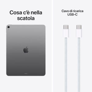 Apple iPad Air 13 pollici M4 Wi-Fi 256GB Grigio Siderale 7 5 47
