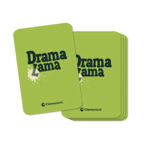 Clementoni Drama Lama Gioco di Carte Party Game 2-6 Giocatori 10-99 Anni Made in Italy 16815 7 5 88