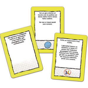 Clementoni Royal Challenge Gioco da Tavolo Party Game 200 Sfide 2-6 Giocatori 16698 7 5 90
