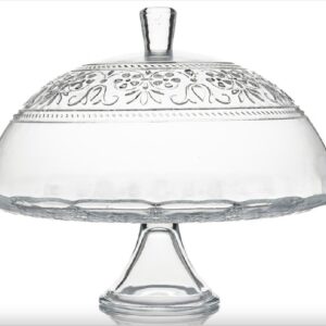 ALZATA CON CUPOLA TRASPARENTE VETRO D31XH23CM FOGL - 39319MEY