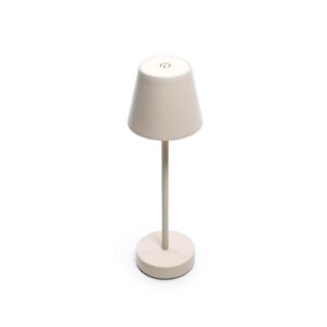LAMPADA DIMERABILE DA TAVOLO TOCCO RIC. H36CM BIANCA