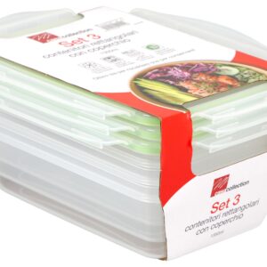 SET 3 CONTENITORI RETTANGOLARI 1.35L - 51419