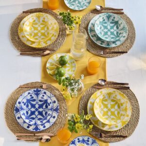 Servizio di Piatti Tognana Madison Majolica 18 Pezzi