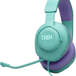 Jbl Quantum 100M2 Cuffie Gaming Over-Ear con Filo Jack 3,5 mm Microfono Rimovibile Multi-Platform Ciano