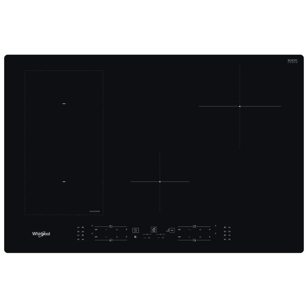 Whirlpool WL B2977 NE Piano Cottura a Induzione 77 cm 4 Zone Vetroceramica Nero FlexiCook 1 0 20