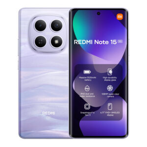 Xiaomi Redmi Note 15 5G Smartphone 6.67" AMOLED 8GB RAM 256GB 108MP Dual SIM 5520mAh Viola