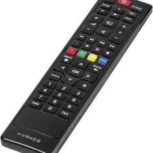 Vivanco Telecomando Universale Smart TV VVREMOTEUNI 48 Pulsanti IR Wireless Nero