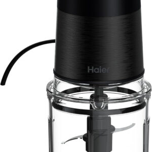 Haier HCH5B1 011 Tritatutto I-Master Serie 5 550W 4 Lame Acciaio Inox Ciotola Vetro 0,5L 2 Velocità Nero