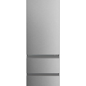 Haier HTR3620DNMG Frigorifero Combinato 414 L No Frost Classe D 35 dB Platino