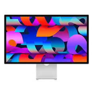 Apple Studio Display Monitor 27" Retina 5K 5120x2880 600 nit Webcam 12MP Thunderbolt 5 Vetro Standard Supporto Inclinazione Regolabile MFEX4T/A