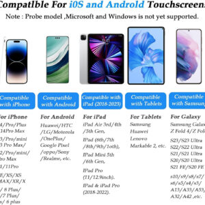 Sbs Penna Stilo Capacitiva Ultra Fine TESTYLUSCAPW per iPad Bianco Batteria 12h USB-C 4 2 38