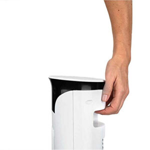 Black+decker BXEFT48E Ventilatore a Torre Digitale Oscillante 81 cm 45W 3 Velocità Timer 12h Telecomando 5 3 11