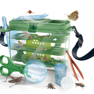 Clementoni x Geopop Il Mondo degli Insetti 19428 Gioco Scientifico Kit Fauna Box Acchiappa-Insetti 10+ Anni Made in Italy 11 9 1