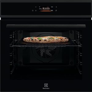 Electrolux EOX8P08WH Forno Elettrico da Incasso 72L Pirolitico Pizza Expert Nero A++ Touch TFT WiFi 60 cm