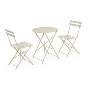 SET 3 BISTROT AUSTIN GYPSUM CREMA