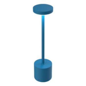 Lampada da Tavolo Muitomas UPNDOWNLAMPBL LED 5W Ricaricabile USB-C 3 Tonalit&agrave; Blu Ottanio