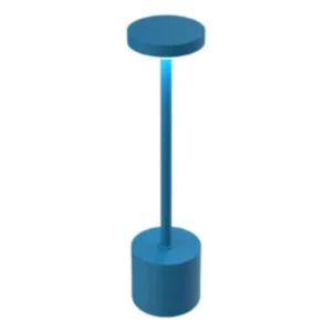 Lampada da Tavolo Muitomas UPNDOWNLAMPBL LED 5W Ricaricabile USB-C 3 Tonalità Blu Ottanio